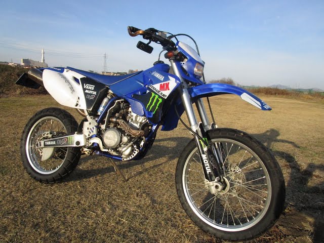 ☆2003年 WR250F CG16W 始動走行チェック動画 ☆ - YouTube