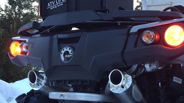 RJWC Dual Exhaust | Can-am Outlander 1000