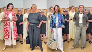 How to Style Linen & Gauze in Extreme Heat | Ageless Summer Fashion