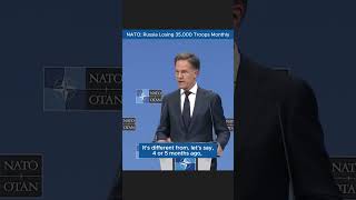 NATO: Up to 35,000 Russian Troops Killed Every Month