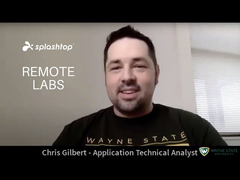 Splashtop für Remote Labs Erfahrungsbericht - Wayne State