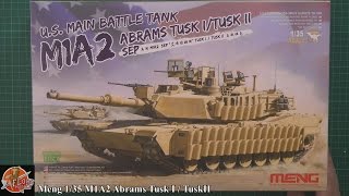 その他 MENG MODEL 1/35 M1A2 main battle tank Meng 1/35th M1A2 Abrams Tusk I/II Review - YouTube