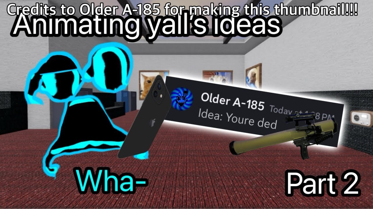 Animating yall’s ideas part 2 (1K SUBS special!!1!11!) | rooms animation