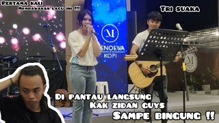 DI PRANK KAK TRI SUAKA GUYS || PERTAMA KALI MEMBAWAKAN LAGU INI MICHELLE GUYS