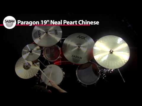 Sabian 18 paragon crash fini brillant cymbale