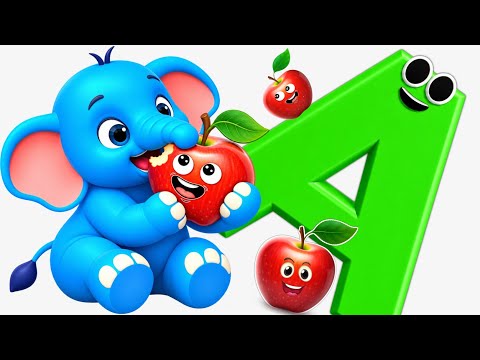 ABC Phonics Song For Kids | A is for Apple, B is For Baby | Abc Nursery Rhymes For Toddlers