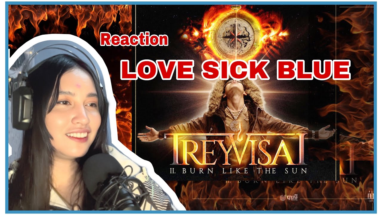 VANNDA - LOVE SICK BLUE FEAT.THINLAMPHONE (OFFICIAL AUDIO), REACTION @ceicmeic_reaction