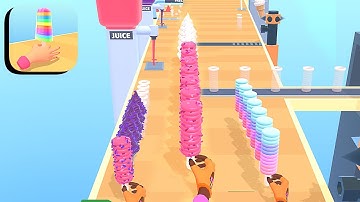 Popsicle Stack ​- All Levels Gameplay Android,ios (Levels 107-108)