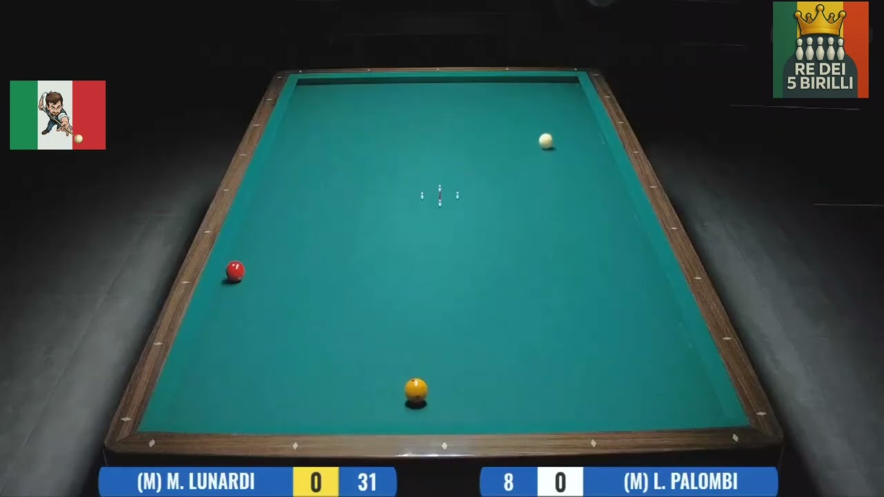 🎱 Tecnica e controllo iniziale | Biliardo 5 Birilli – Parte 1 🇮🇹