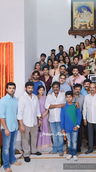 Megha Star 💕❣️Chiranjeevi Full Family Group #shorts