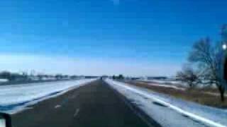 Driving Past the Vietnam Museum and Walmart in Lexington, NE
