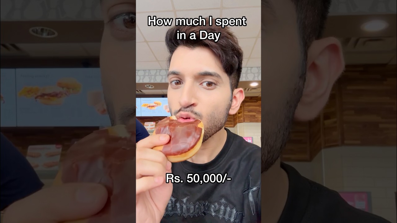 Spent Rs. 50,000/- in one day!