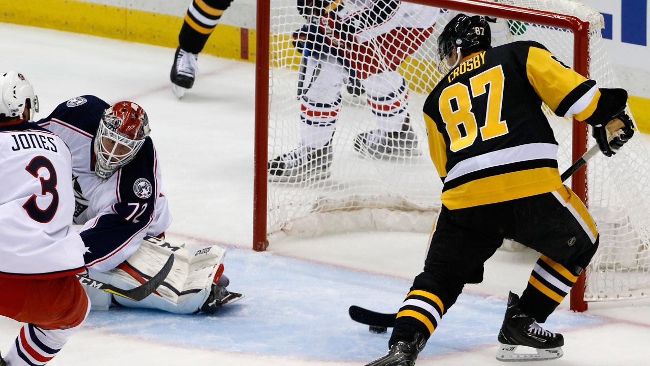 Crosby leads Penguins past Canadiens 3-1; Series tied 1-1