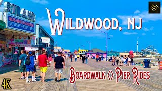 Wildwood New Jersey Boardwalk and Morey
