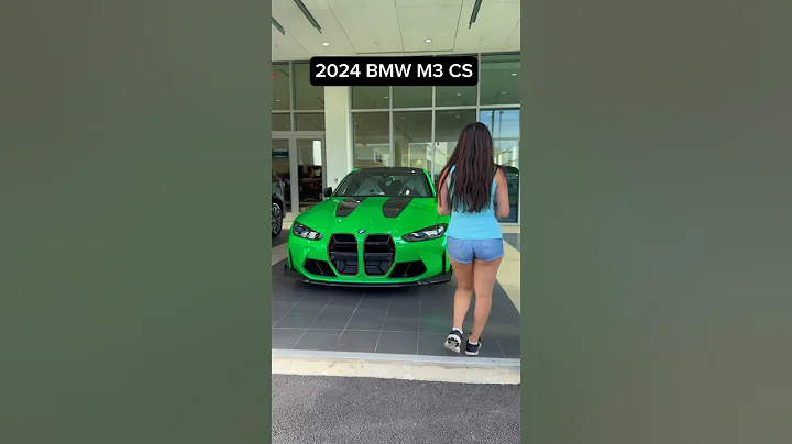 THIS NEW BEAUTIFUL 2024 BMW M3 CS IS INSANE!! #bmw #bmwm3cs #shorts