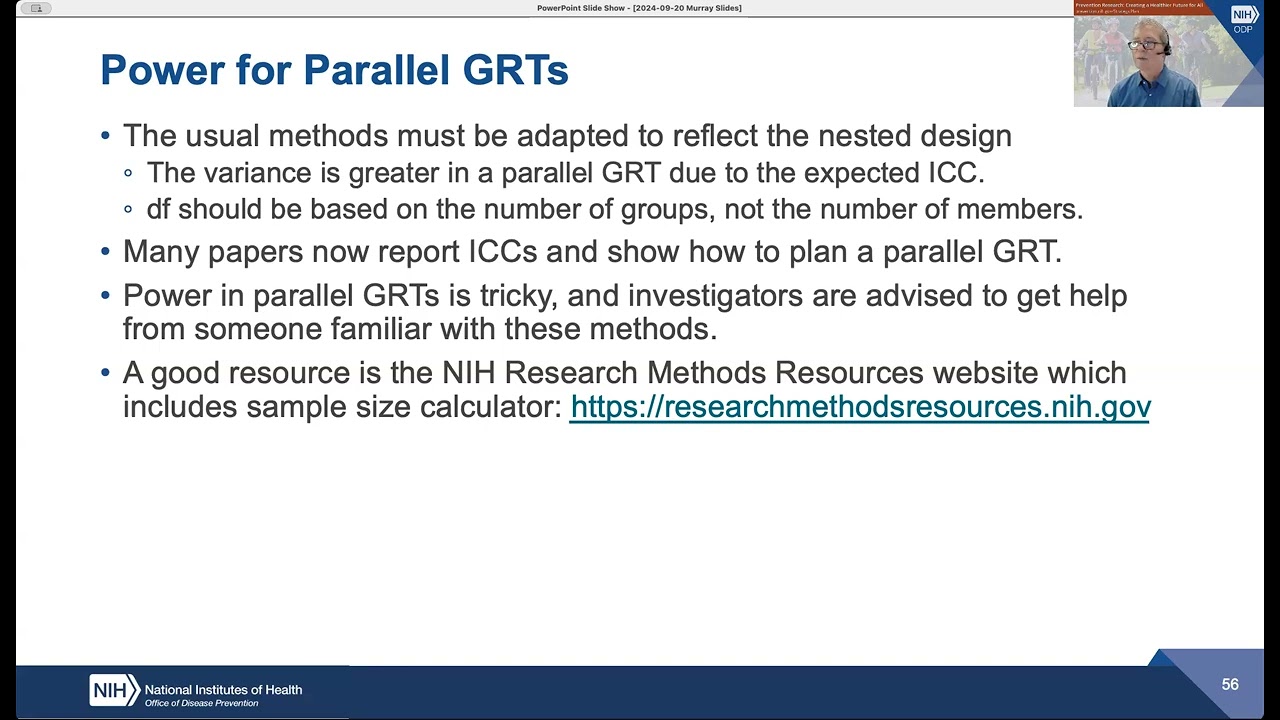 GRT Course Part 3: Sample Size and Power