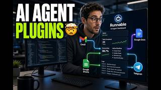 Runnable AI Agent Plugins Explained 🤯 | Gmail, Google Docs, Sheets & Telegram Automation
