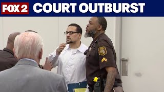 Celebrity Accused cop killer tells off lawyer in Detroit court Profile