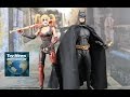 NECA DC Comics 7" Batman Begins Batman & Arkham City Harley Quinn Figures Review