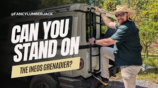 Can You Stand On The Ineos Grenadier?