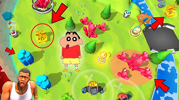 NOOB vs PRO vs HACKER in LIFE BUBBLE with SHINCHAN and CHOP and FRANKLIN