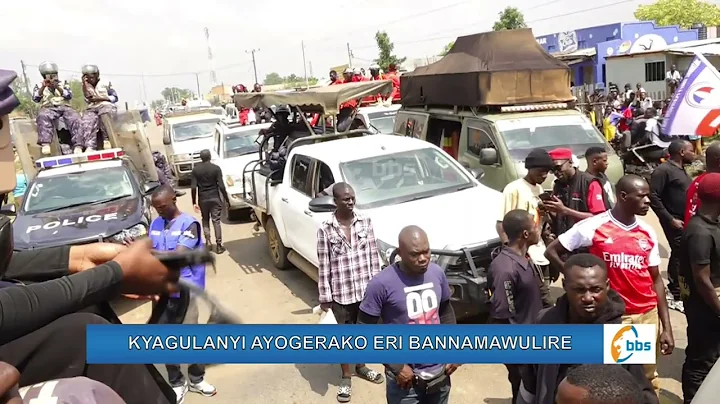 Poliisi eremesezza Kyagulanyi okugenda e Serere, aweerezza Abasirikale obubaka obukambwe