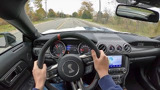 2020 Ford Mustang Shelby GT350R Heritage Edition  POV Test Drive (Binaural Audio)