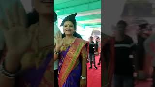Dr Akanksha Convocation 360 with parents