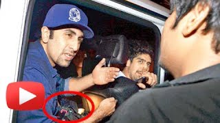 Celebrity Ranbir Kapoor Abuses Media Photographer And Takes Away The Camera - WATCH WHY Profile