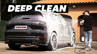 Cleaning a Dirty Porsche Cayenne - Interior & Exterior Detail
