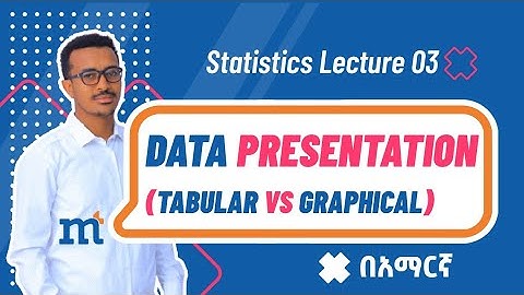 #statistics 03: Data Presentation (Tabular and Graphical)