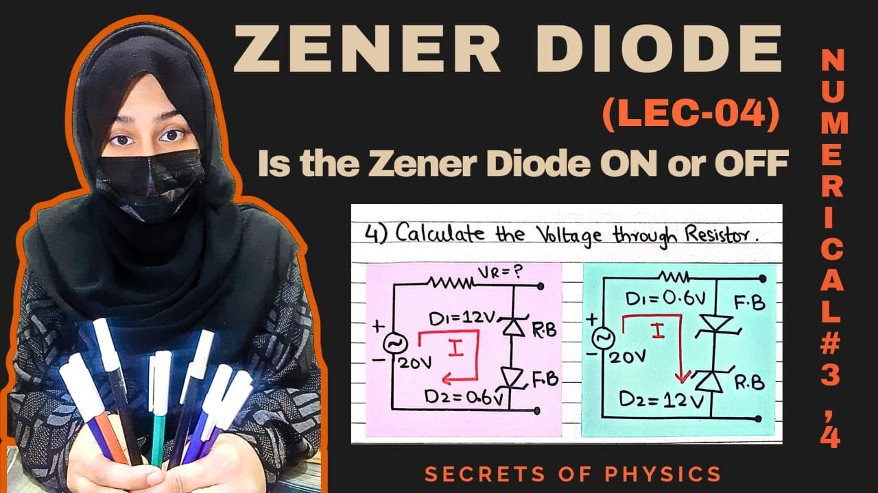 4.ZENER DIODE PROBLEMS | BASIC ELECTRONICS | ZENER DIODE PLAYLIST ...