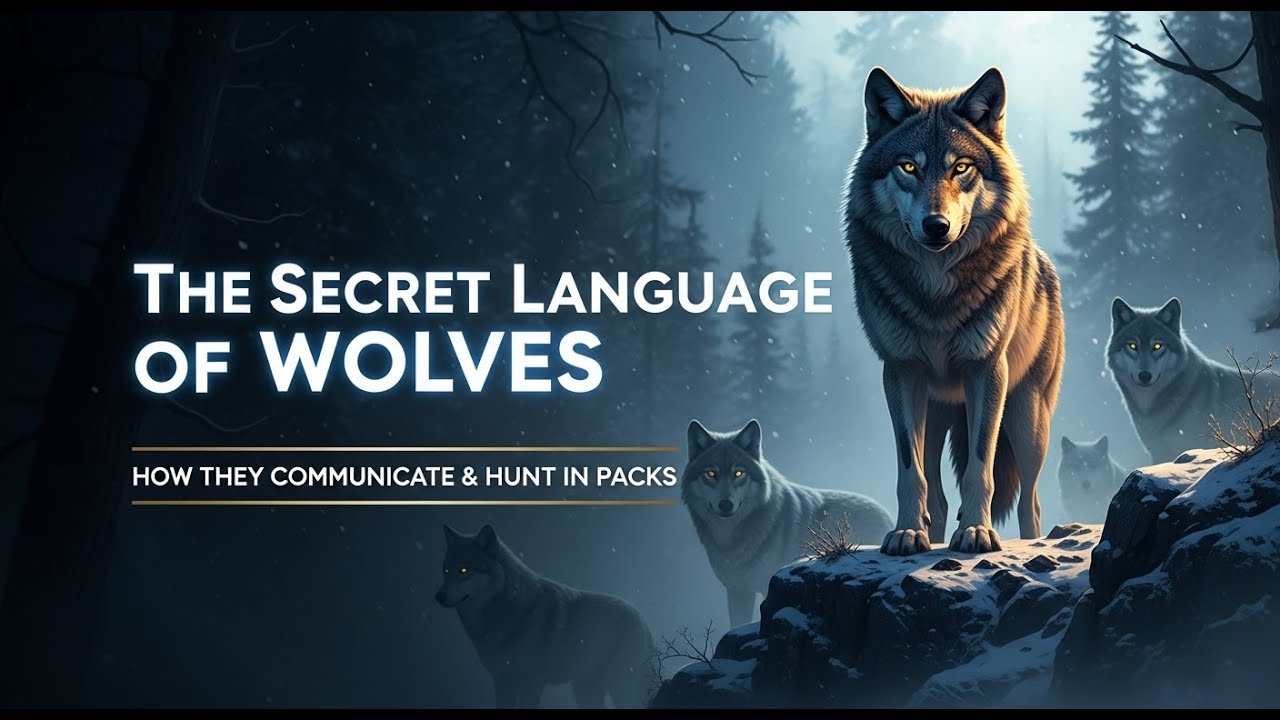 Wolves Communication The Secret Language of Wolves 🐺 | How Wolves Communicate and Hunt in ...