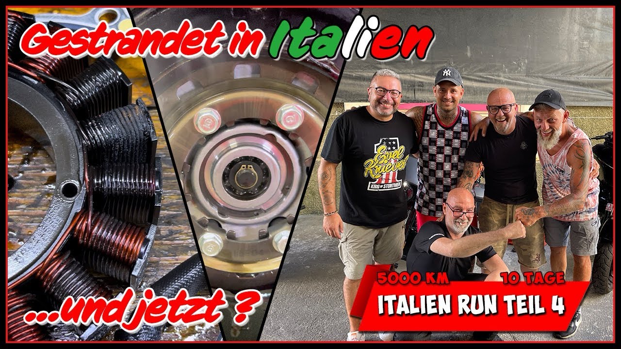 “Harley-Abenteuer durch Italien 🇮🇹 : Panne in Salerno🚨 – Wird unsere Reise enden🤯?”
