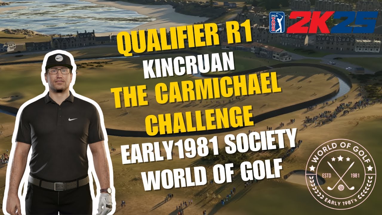 The Carmichael Challenge R1 - qualifying event Early1981's World of Golf Society