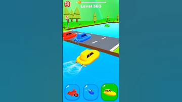 Shape Shifting Level 383 – Ultra Fast Pro Speed Run! ⚡🔥 #shorts