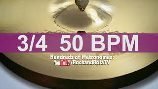 🔴 50 BPM Hi Hat Metronome