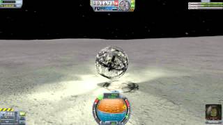 KerBALL RCS Rover Mun Test