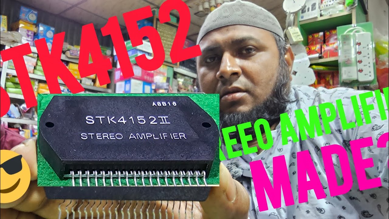 Stk 4152 amlifair  how do easy made? 