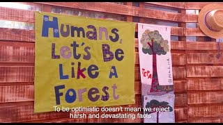 Bordamos un bosque para la COP26 (Zurciendo el planeta 2021)