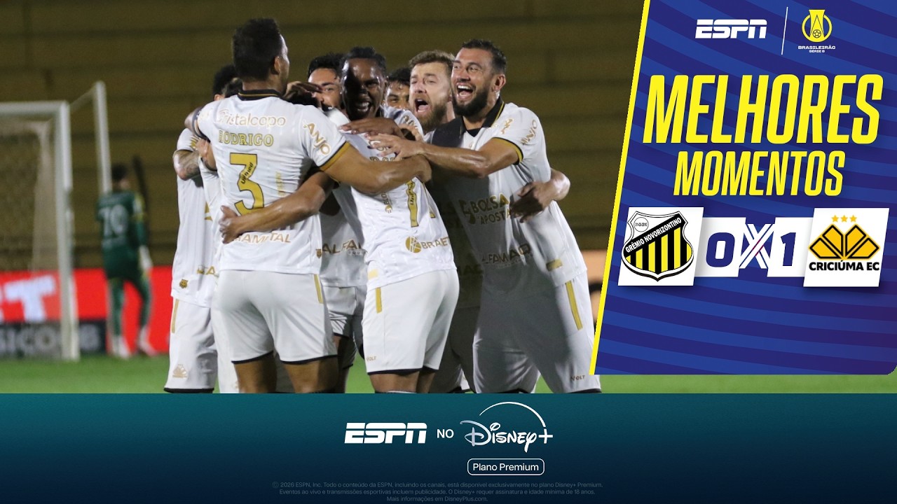 Grêmio Novorizontino 0–1 Criciúma full highlights