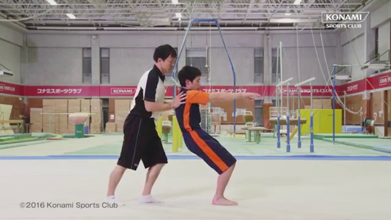 田中佑典選手直伝 バク転をマスターするコツと教え方 コナミメソッドまとめ コナミスポーツクラブ