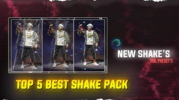 Top 10 Shake Xml Preset