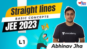 Straight lines lecture 1 | JEE 2022 & 2023 | Super JEE | Abhinav Jha