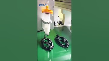 high efficient Automatic 4 axis glue dispenser robot #robots #dispensing #automation  #machine