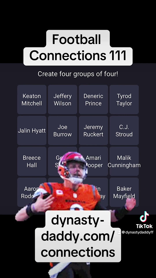 Football Connections 111 footballshorts nfl football trivia 
