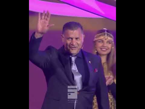 نگاه استیل گنگو لحظه ورود علی دایی به قرعه کشی جام جهانی