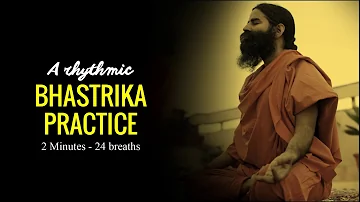 Rhythmic Music for Bhastrika Pranayam | Baba Ramdev | Deep Breathing Exercise