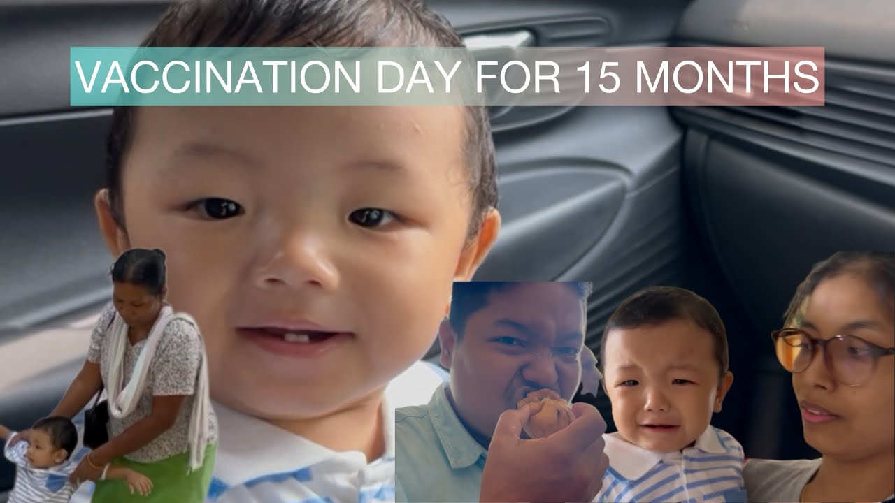 Vlog 4 || 15-Month Baby Vaccination Day 🍼 || Hospital Visit with FAMILY