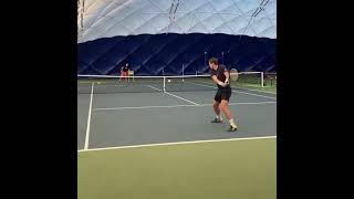 Vasek Pospisil working on his Backhand! 👏